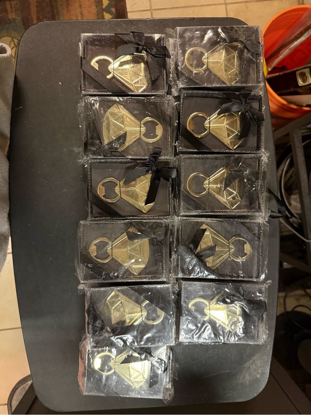 Gold Diamond Bottle opener ( lot of 54 )